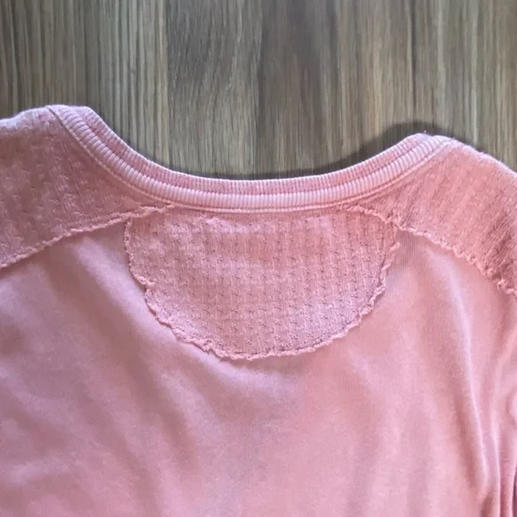 NWOT Free People Studded Henley - Picture 5 of 9